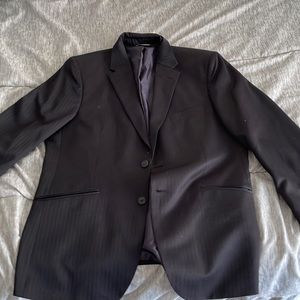 Black suit jacket